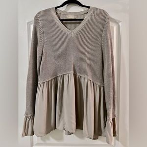 Altar’s State sweater, Gray/Pewter, Size L